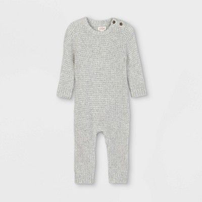 Baby Sweater Jumpsuit - Cat & Jack™ Gray | Target