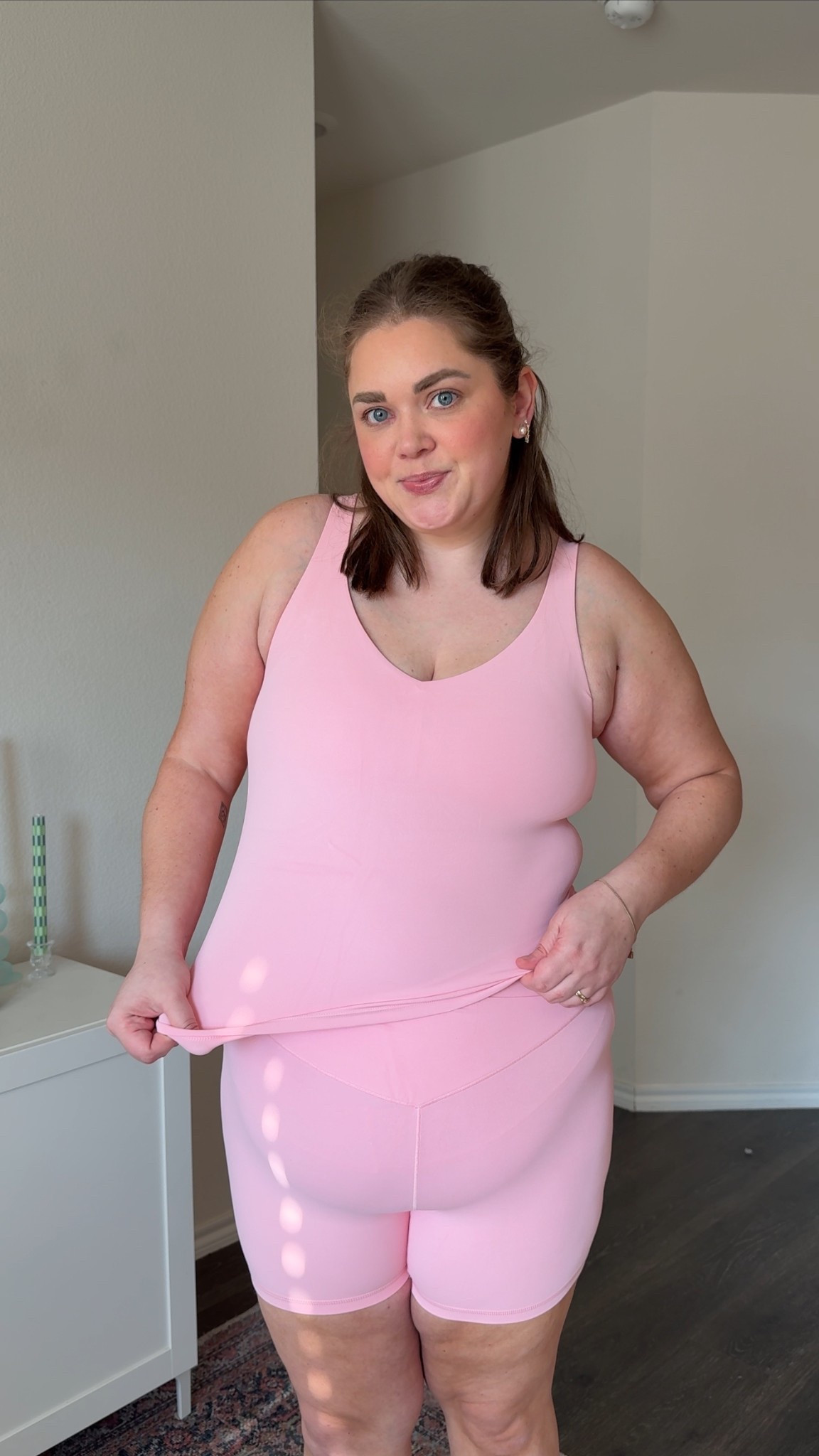 Aerie workout matching set don’t love the shorts but the top is great wearing xl in everything  

#LTKPlusSize