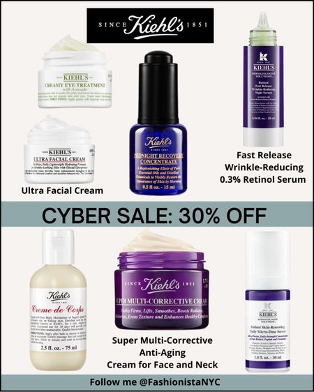 Cyber Sale now at KIEHL’S Skincare!!! 30% OFF site wide now!! 
Click any photo and save on everything 🎉🎉 

Follow my shop @fashionistanyc on the @shop.LTK app to shop this post and get my exclusive app-only content!

#liketkit #LTKHoliday #LTKbeauty #LTKunder50 #LTKU #LTKCyberweek #LTKGiftGuide #LTKsalealert
@shop.ltk
https://liketk.it/3V599