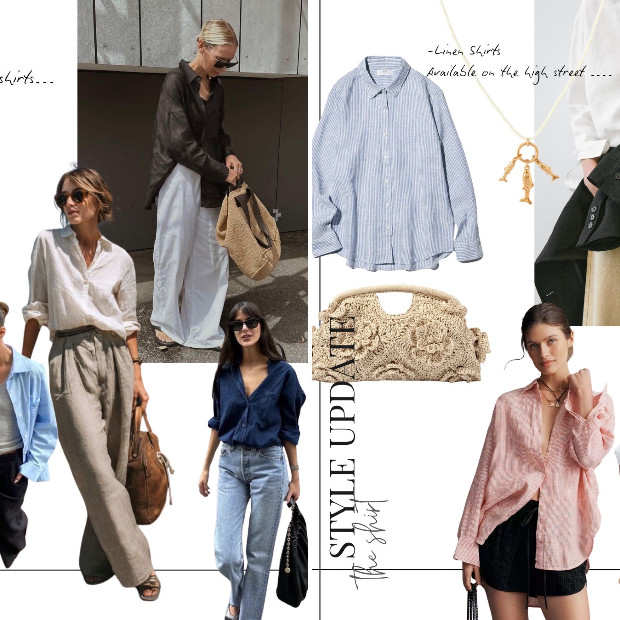 Linen shirts styling 
Stripe and plain 

#LTKstyletip #LTKtravel #LTKspring