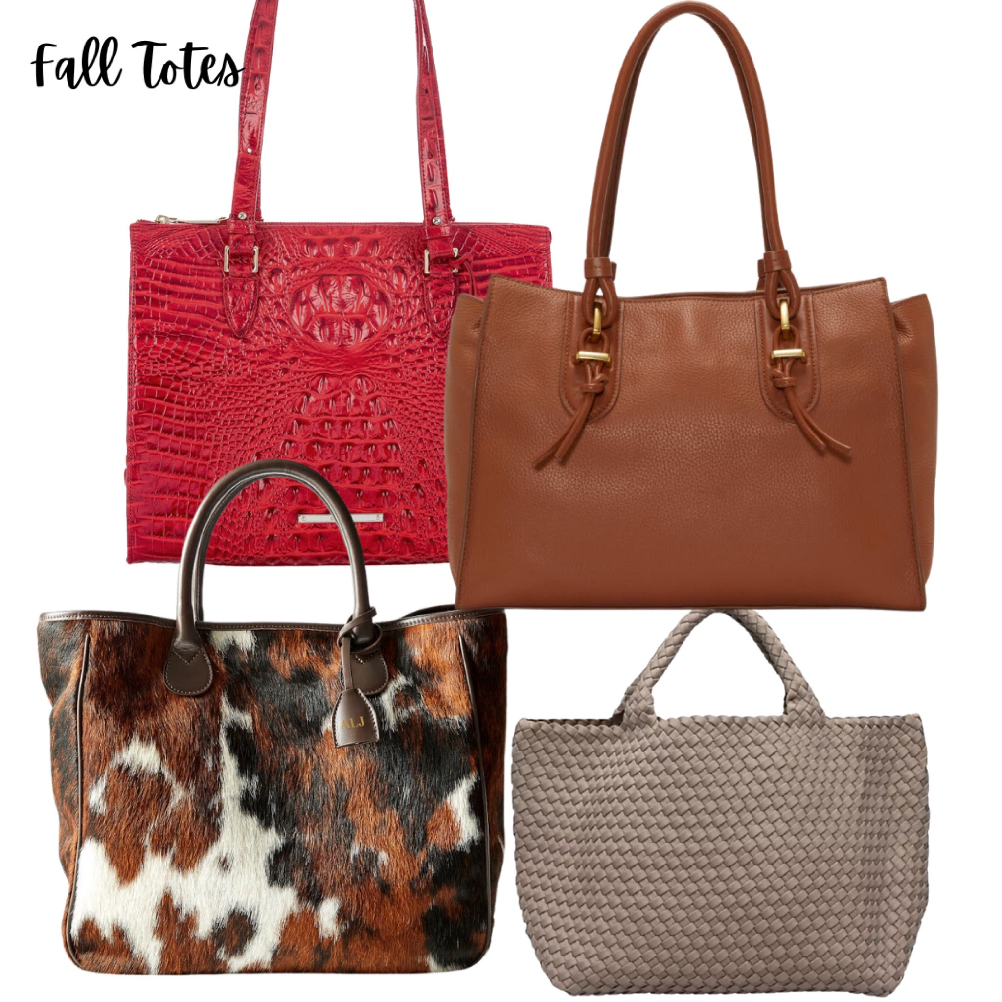 Totes are a stylish way to carry around your computer and all the necessities you need in a day!! Check out some of our favorites for the season! 

#LTKSeasonal #LTKitbag #LTKover40