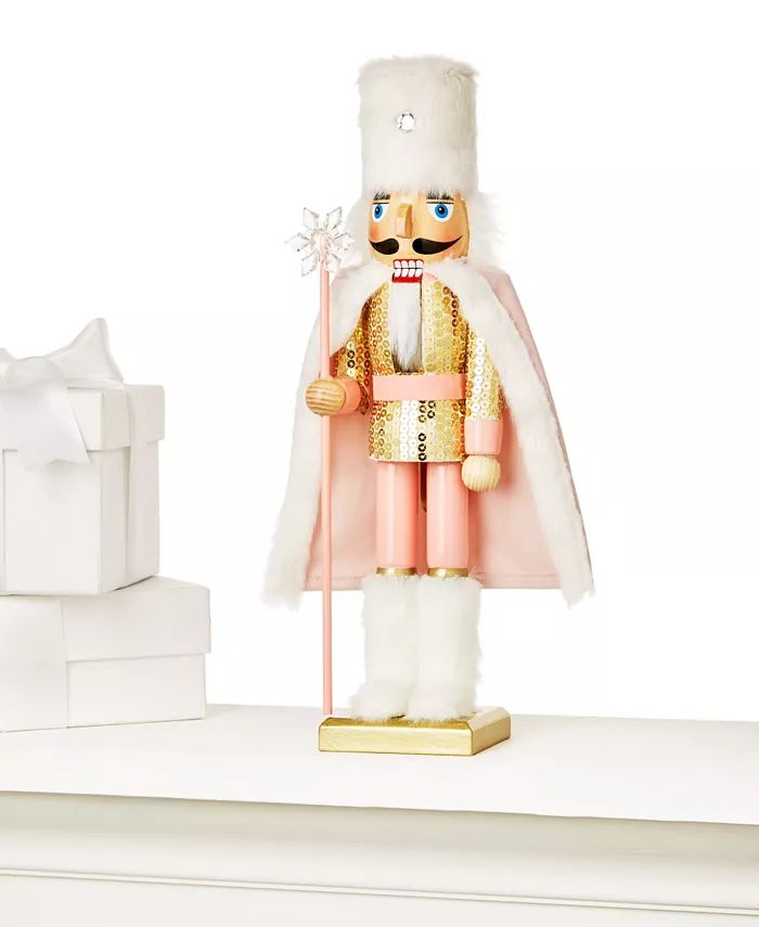 Shimmer and Light 15" Wooden Nutcracker, Created for Macy's | Macy's