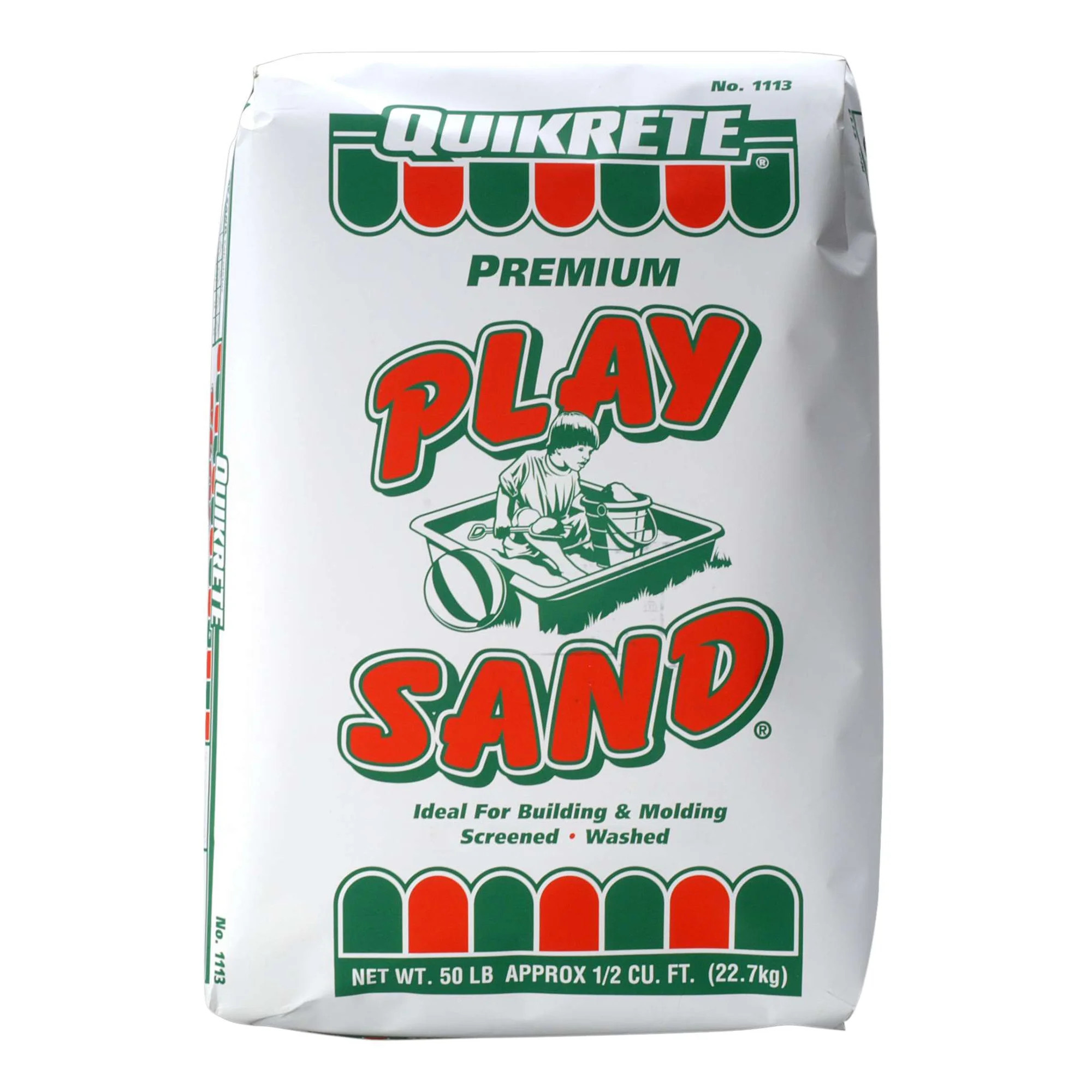 QUIKRETE Washed Play Sand for Sandboxes, Landscaping, Litter Boxes, 50 Lb | Walmart (US)