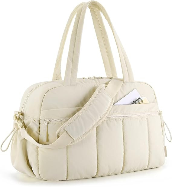 BAGSMART Gym Bag for Women, Duffle Bag for Travel with Wet Pocket, Lightweight Carry on Weekender... | Amazon (US)
