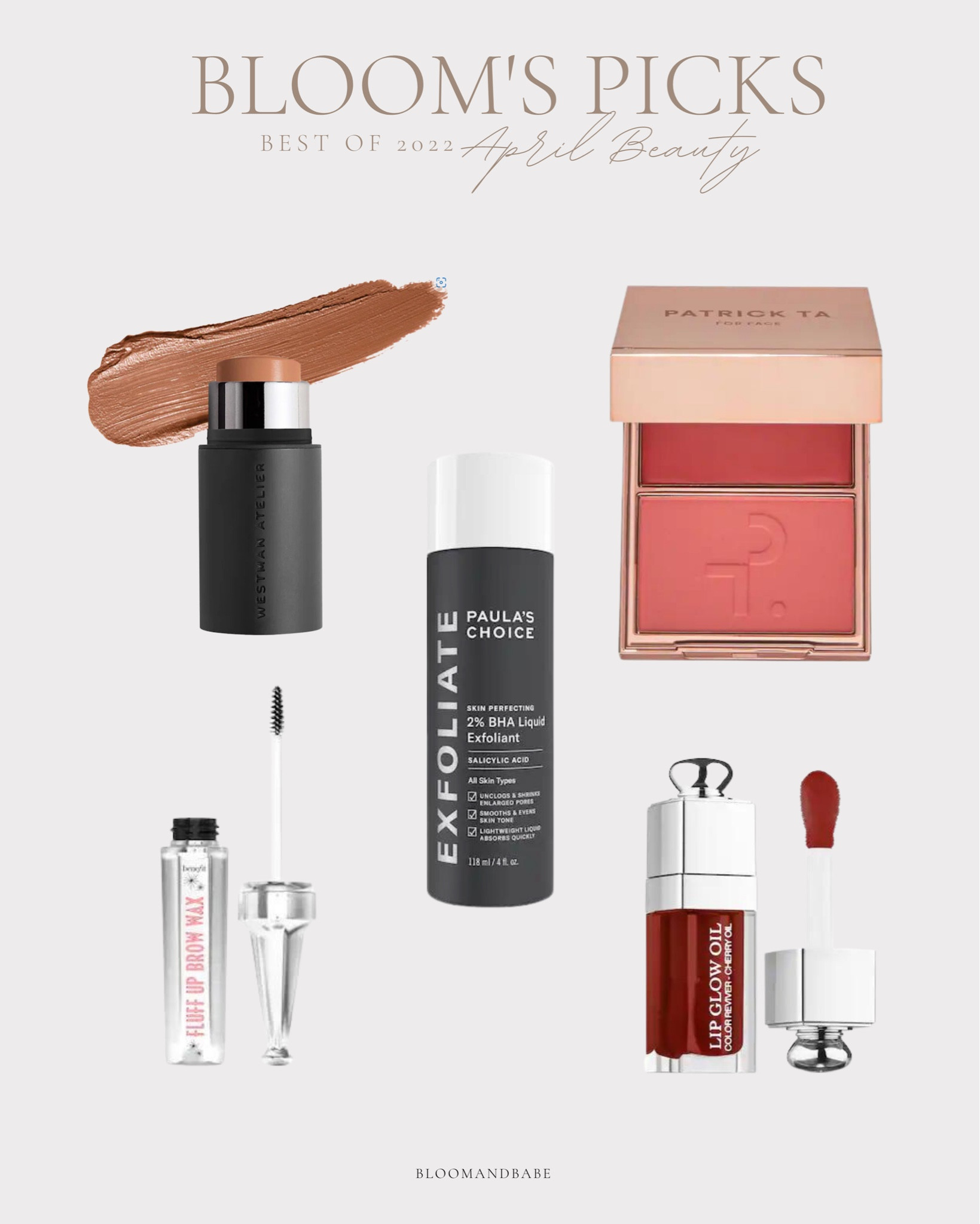 Some of the best of my April beauty finds!

Lip care/exfoliator/brow wax/beauty products/blush

#LTKstyletip #LTKsalealert #LTKbeauty