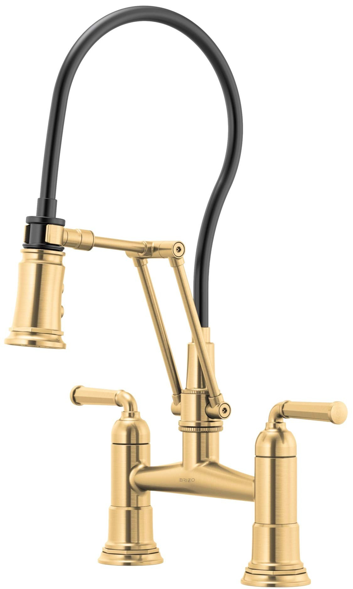 Brizo Rook: Articulating Bridge Faucet - Luxe Gold | Amazon (US)