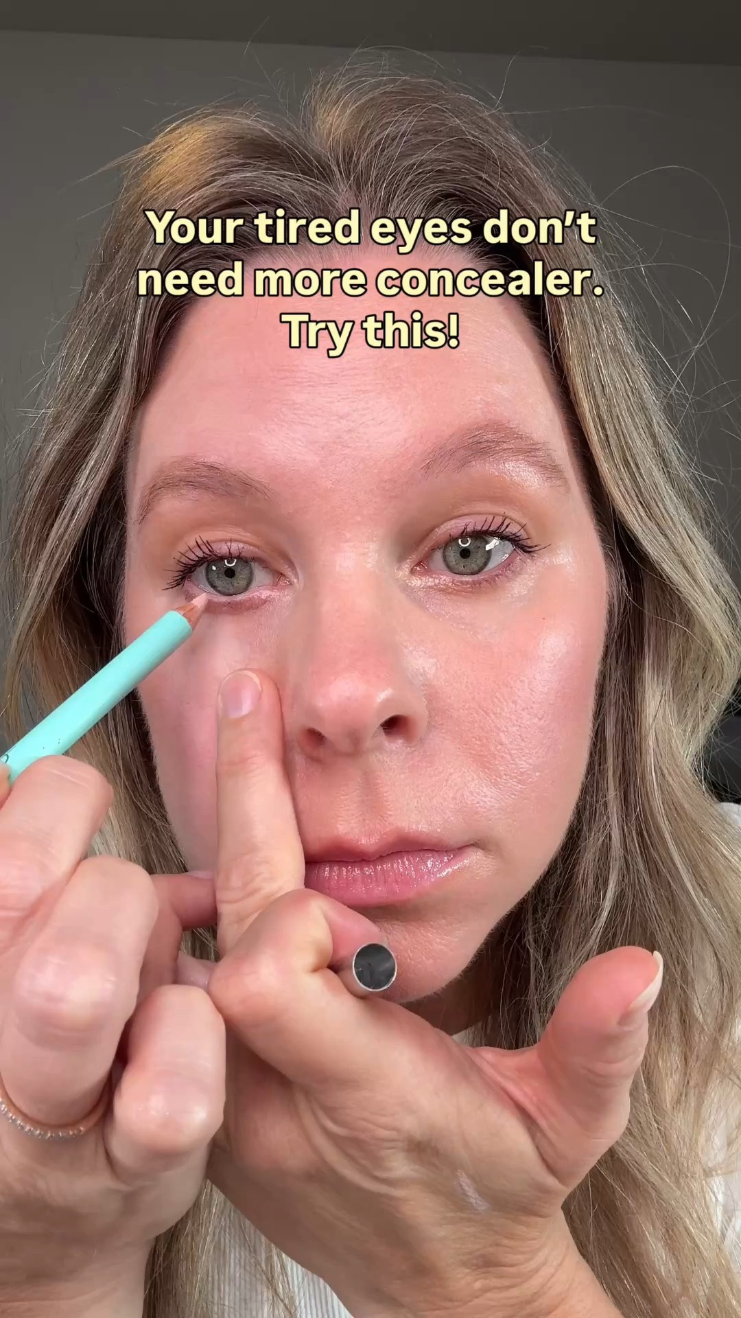 Tired eyes? 👀 🙋🏼‍♀️ Skip the extra concealer and try THIS instead. A skin-tone or white eye liner on your waterline is one of those tiny makeup tricks that makes a surprisingly BIG difference.

5 seconds. Brighter-looking eyes. ✨ Save this one and follow for more easy makeup over 35! Using @sweedbeauty eyeliner here.

#makeupformatureskin #makeupforbeginners #simplemakeup

#LTKBeauty #LTKgrwm #LTKOver40