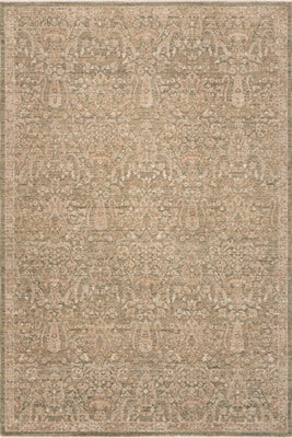 Green Valora Traditional Vintage & Distressed 9' x 12' | Stain-Resistant rug | Rugs USA
