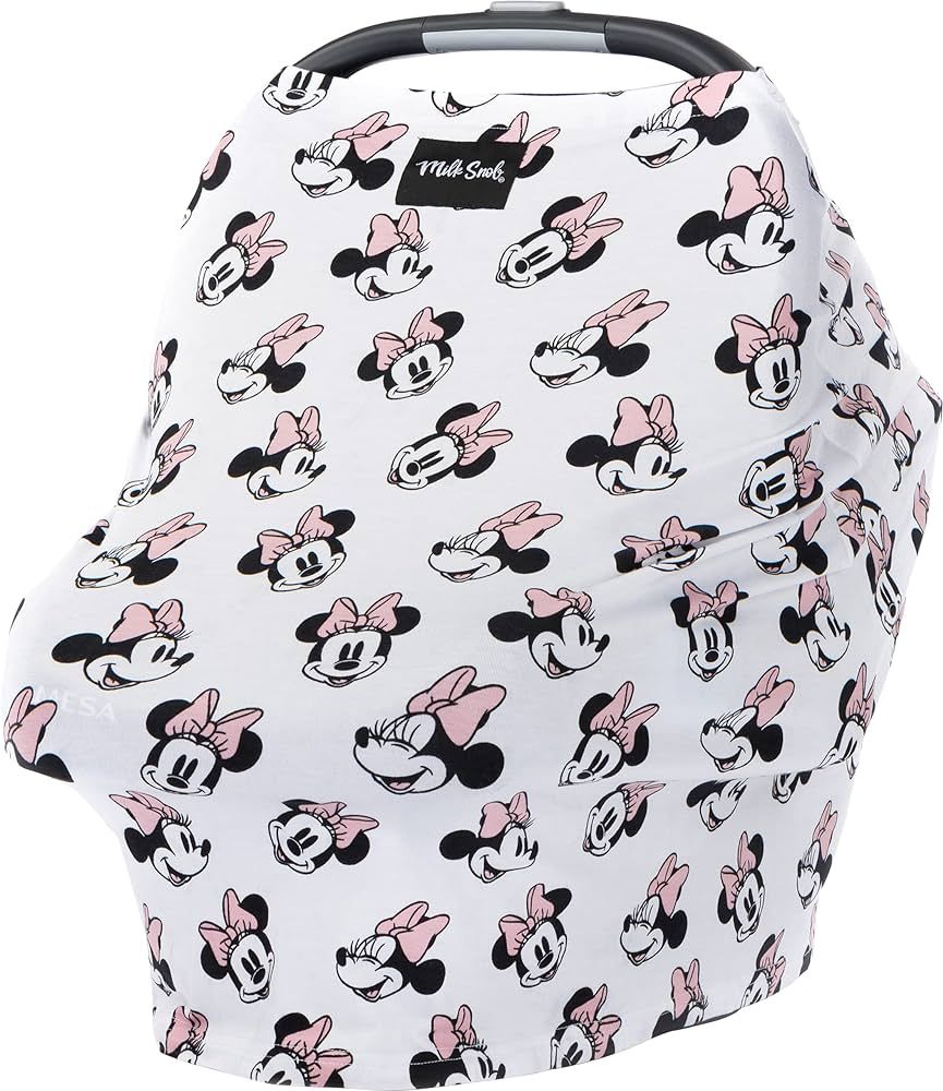 Milk Snob Original Disney 5-in-1 Cover, Minnie Mouse, Added Privacy for Breastfeeding, Baby Car S... | Amazon (US)
