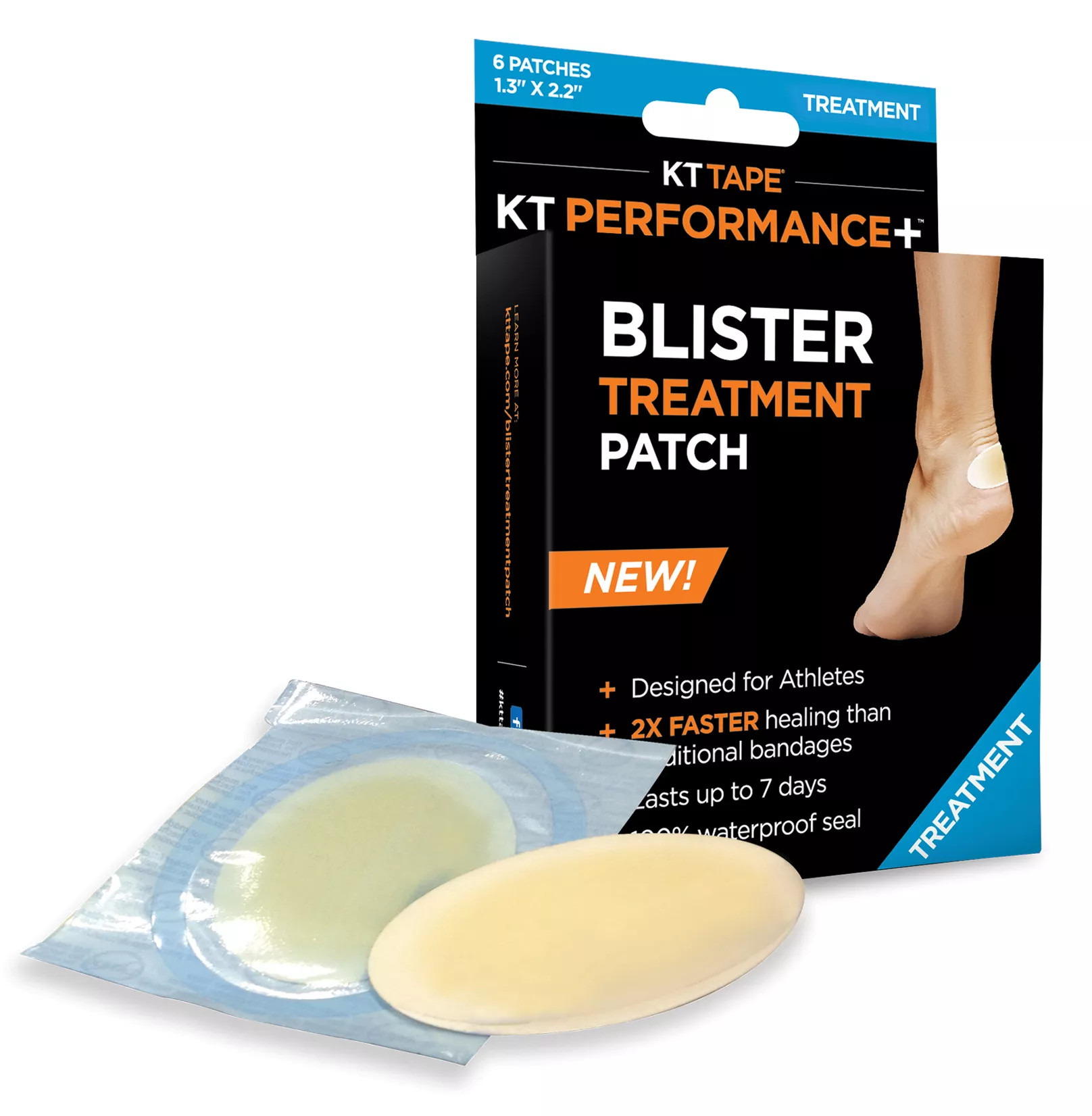 KT Tape Blister Treatment Patch 6 Ct, Tan | Golf Galaxy