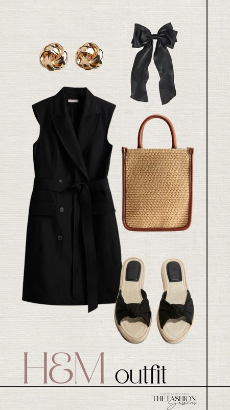 Spring Outfit | Dresses | Neutral Spring Outfit Ideas | Women's Outfit | Fashion Over 40 | Forties Fashion I Sandals | Gold | H&M fashion | Black Dress | Workwear | Accessories | The Fashion Sessions | Tracy

#LTKSeasonal #LTKover40 #LTKworkwear