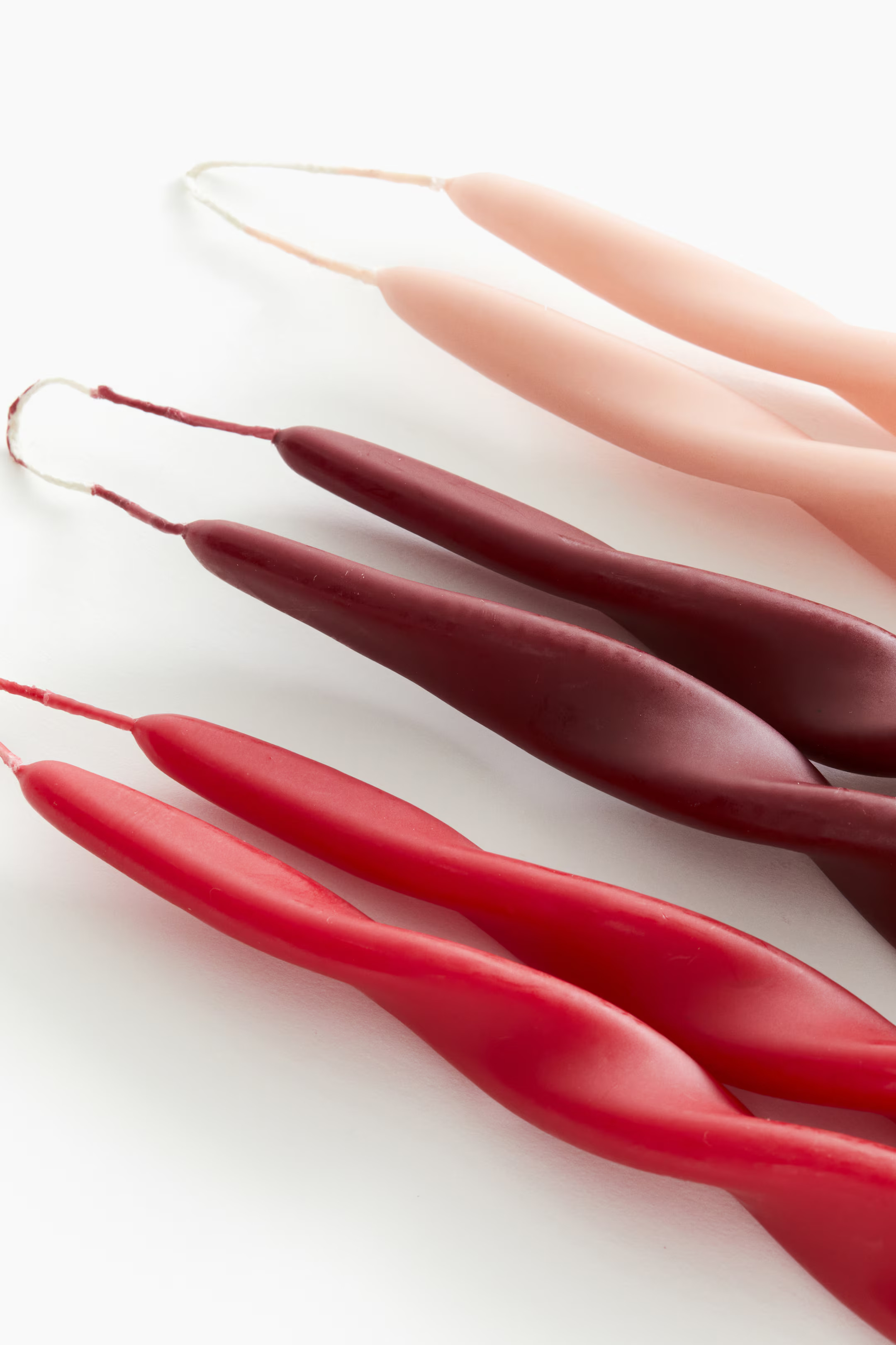 6-pack Spiral Taper Candles | H&M (US + CA)