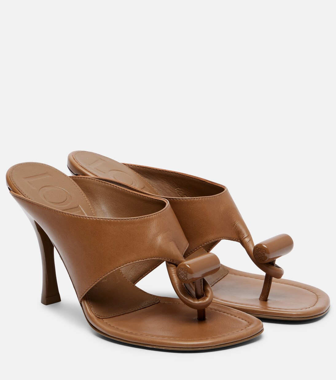 Toggle 90 leather thong sandals | Mytheresa (UK)