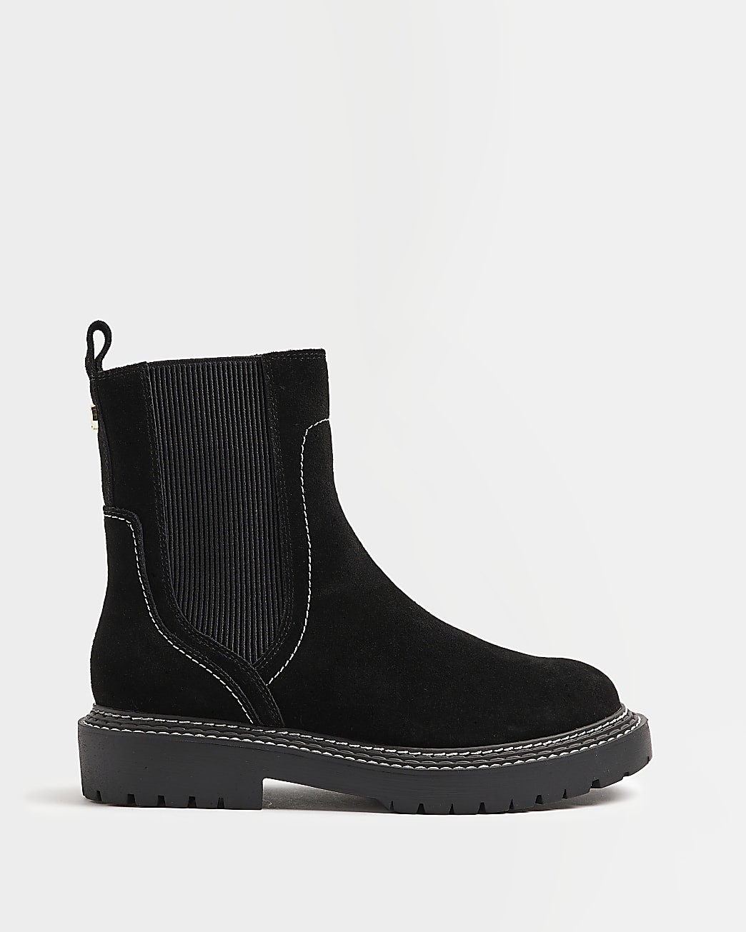 Black suede ankle boots | River Island (UK & IE)