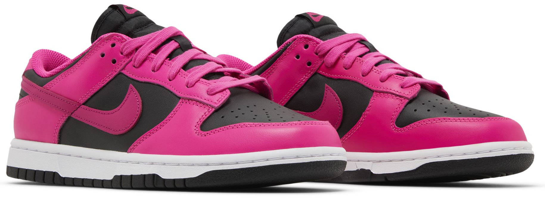 Wmns Dunk Low 'Fierce Pink Black' | GOAT