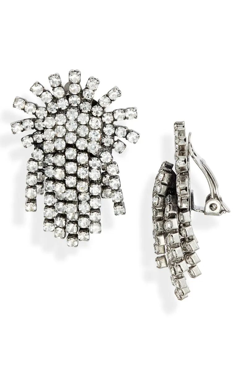 Stella & Dot Crystal Burst Clip-On Earrings | Nordstrom