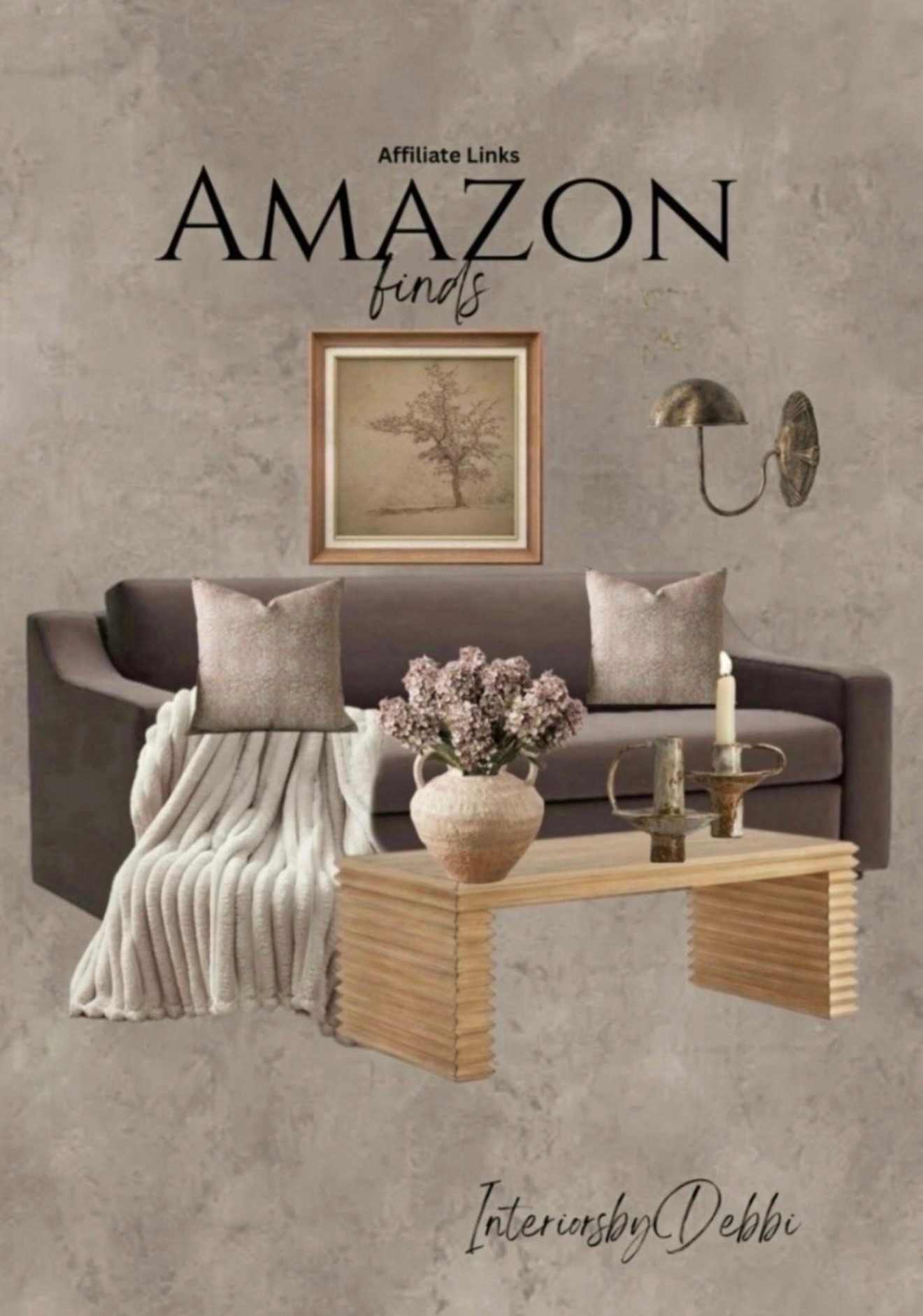 Amazon Finds
Brown sofa? Art, coffee table, furniture throw blanket, pillow covers, vase, transitional home, modern decor, amazon find, amazon home, target home decor, mcgee and co, studio mcgee, amazon must have, pottery barn, Walmart finds, affordable decor, home styling, budget friendly, accessories, neutral decor, home finds, new arrival, coming soon, sale alert, high end look for less, Amazon favorites, Target finds, cozy, modern, earthy, transitional, luxe, romantic, home decor, budget friendly decor, Amazon decor #amazonhome

#LTKSeasonal #LTKHome