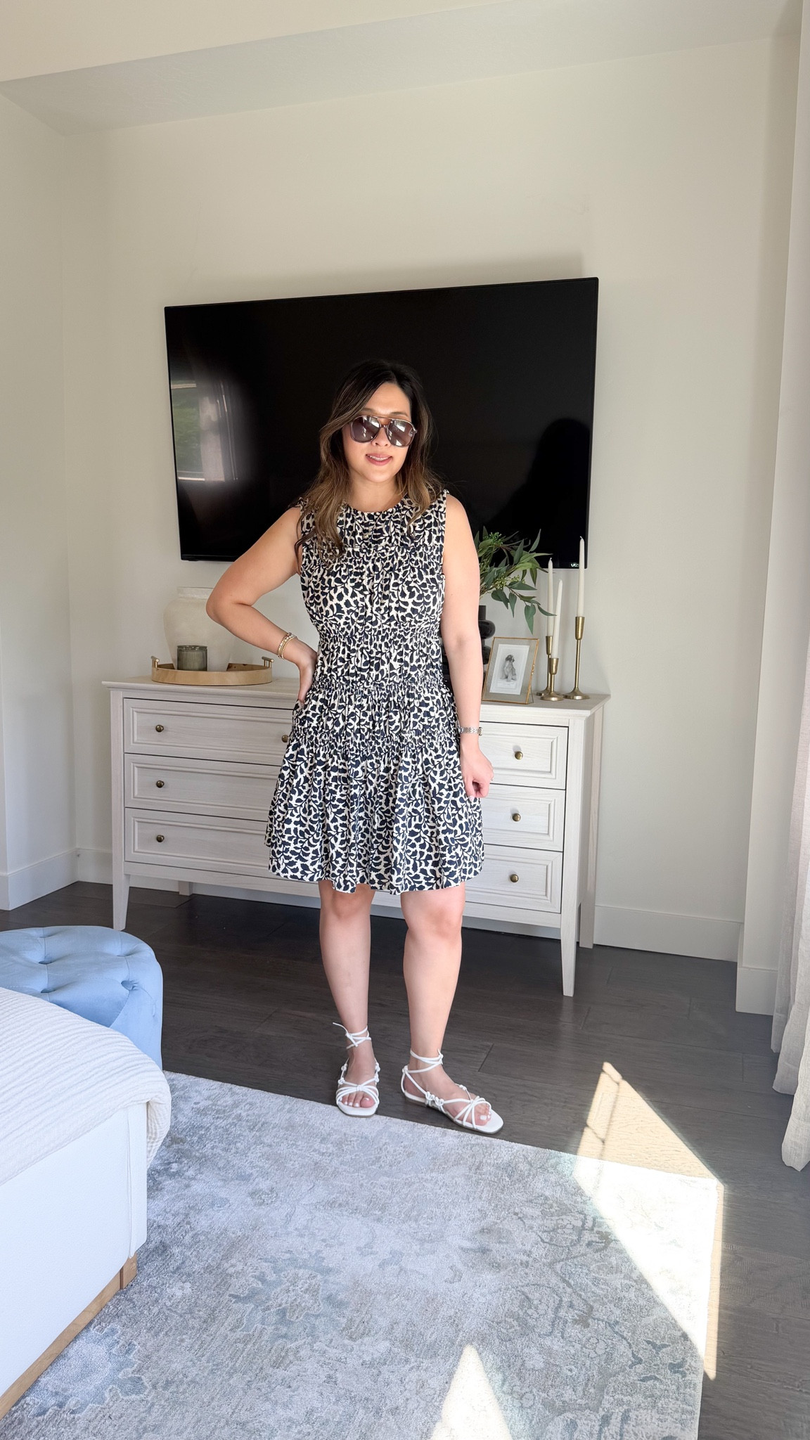 Walmart summer dress // leopard print dress // summer vacation

#LTKootd #LTKSeasonal #LTKPetite