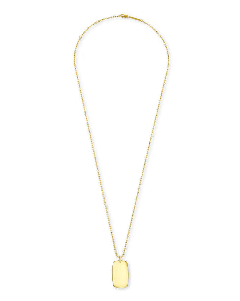 Folds Of Honor Pendant Necklace in 18k Gold Vermeil | Kendra Scott