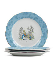 Set Of 4 Toile Dinner Plates | Easter | Marshalls | Marshalls