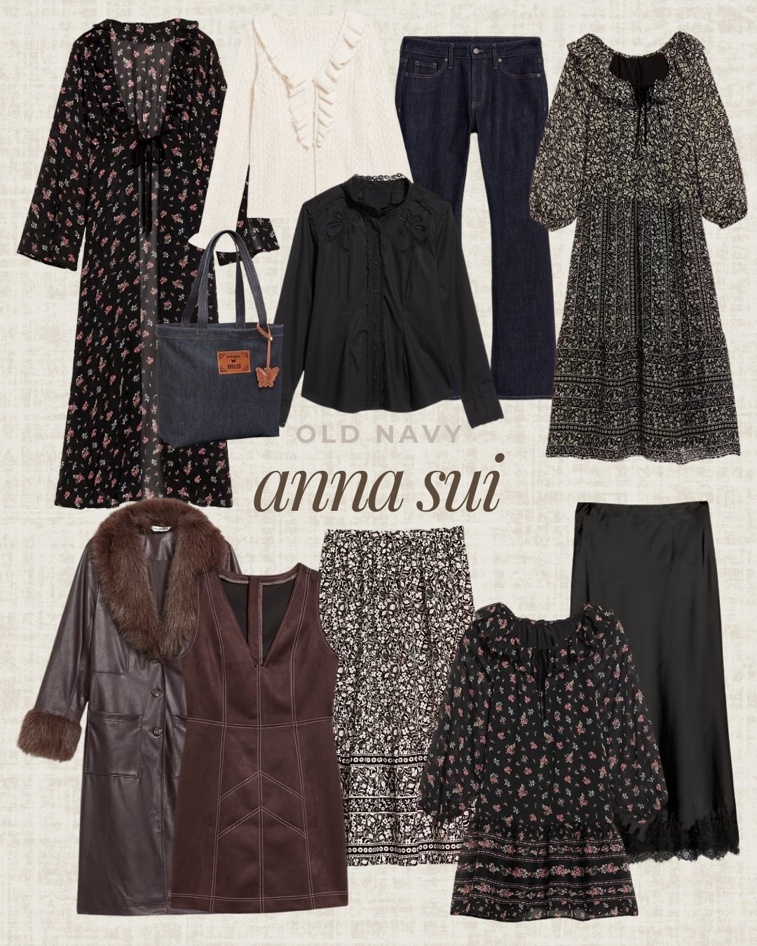 Shop these Old Navy x Anna Sui new arrivals. These pieces can be worn everyday or dressed up for the holidays  

#LTKSeasonal #LTKPlusSize #LTKHoliday
