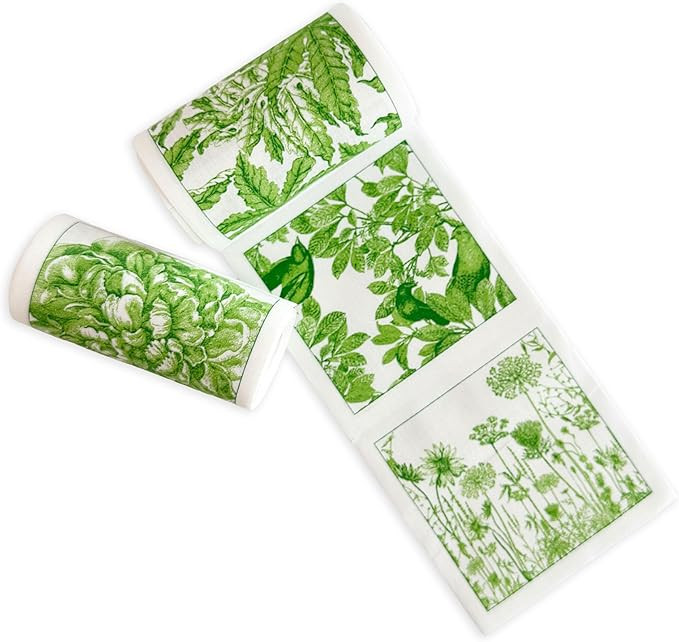 Caskata Botanicals Cocktail Napkin Roll of 50 | 100% Cotton Quick Dry Reusable | Perfect for Home... | Amazon (US)