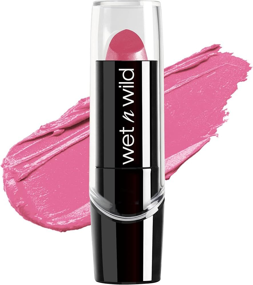 wet n wild Silk Finish Lipstick, Hydrating Rich Buildable Lip Color, Formulated with Vitamins A,E... | Amazon (US)