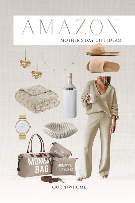 Amazon Mother’s Day gift idea!

Neutral pajamas, tan loungewear, gifts for mom, fuzzy slippers, mama necklace, mom duffel bag, weekender bag, tan blanket, bedding, checkered blanket, gold earrings, gold watch, scalloped bowl, ruffled bowl, reeded bowl, wine chiller

#LTKGiftGuide #LTKstyletip #LTKfindsunder100