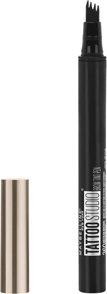 Maybelline New York TattooStudio Brow Tint Pen Makeup, Blonde, 0.037 fl. oz. | Amazon (US)