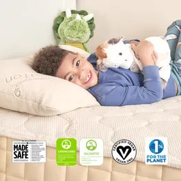 PLA Kids Pillow with Organic Fabric | Naturepedic
