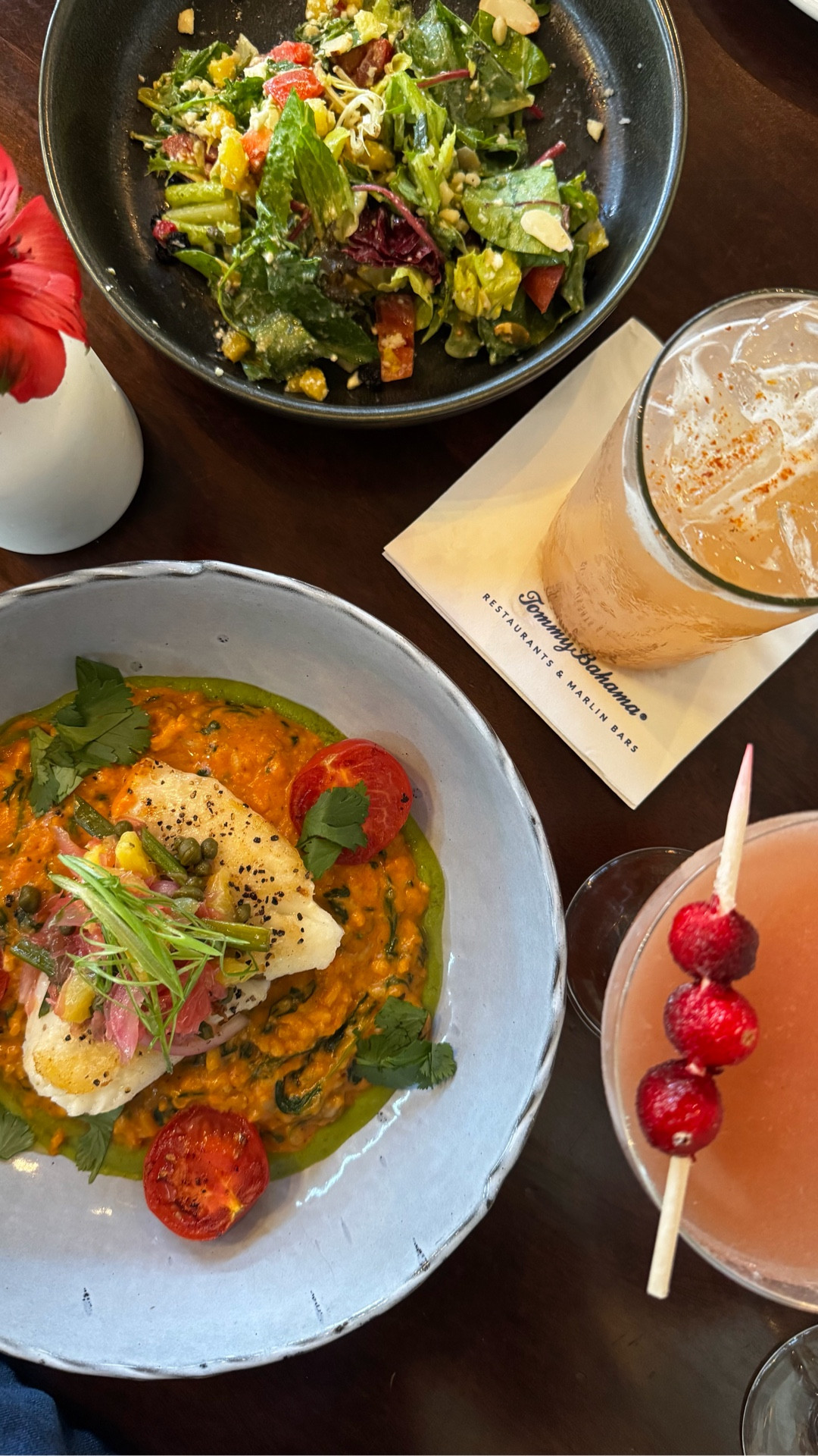 But for real if you see me, come stop by - I probably need help eating all the food 😉 

My dress and watch band are from Amazon. Earrings are Kendra Scott, but I couldn’t find them online.