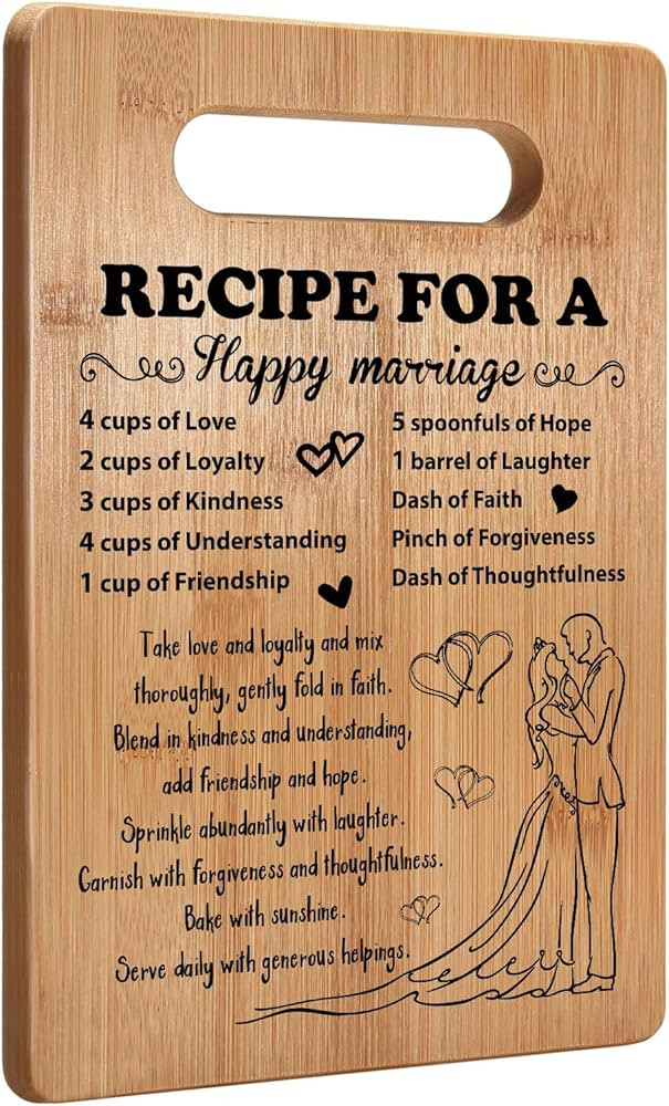 Wedding Gift for Couple 2025, Bridal Shower Gifts for Bride and Groom Engagement, Happy Marriage ... | Amazon (US)