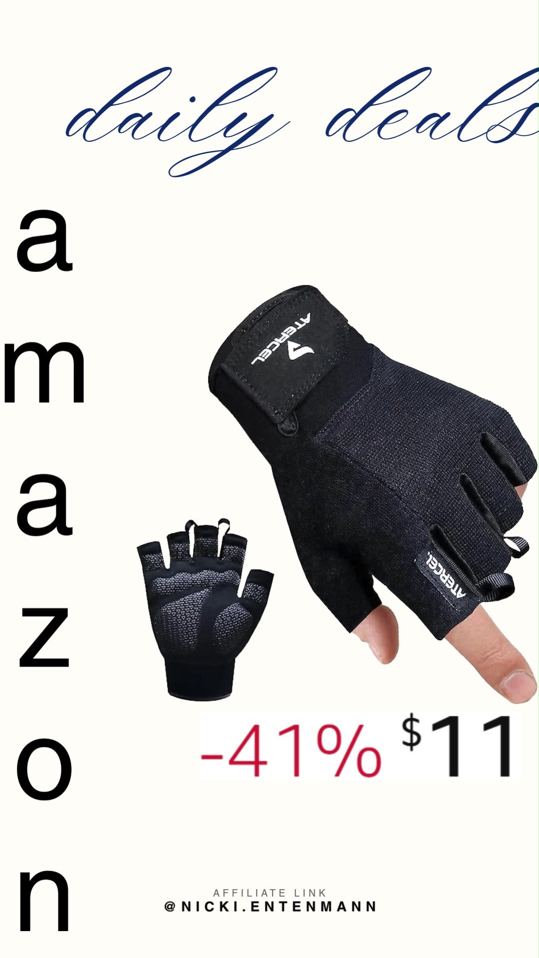 Train smarter with ATERCEL Workout Gloves for Men and Women crafted for grip and comfort. Perfect for lifting or training, they blend durability, protection, and confidence seamlessly. #atercel #workoutgloves #fitnessgear #gymessentials #strengthtraining #fitnesstools #activewearstyle #exerciseessentials #amazonfinds #shoppingdeal 🏋️‍♀️💪✨ 

 #LTKfitnessgoals #LTKActive #LTKSaleAlert