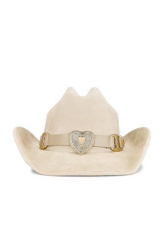 8 Other Reasons 8 Other Reasons Gold Heart Cowboy Hat in Khaki from Revolve.com | Revolve Clothing (Global)