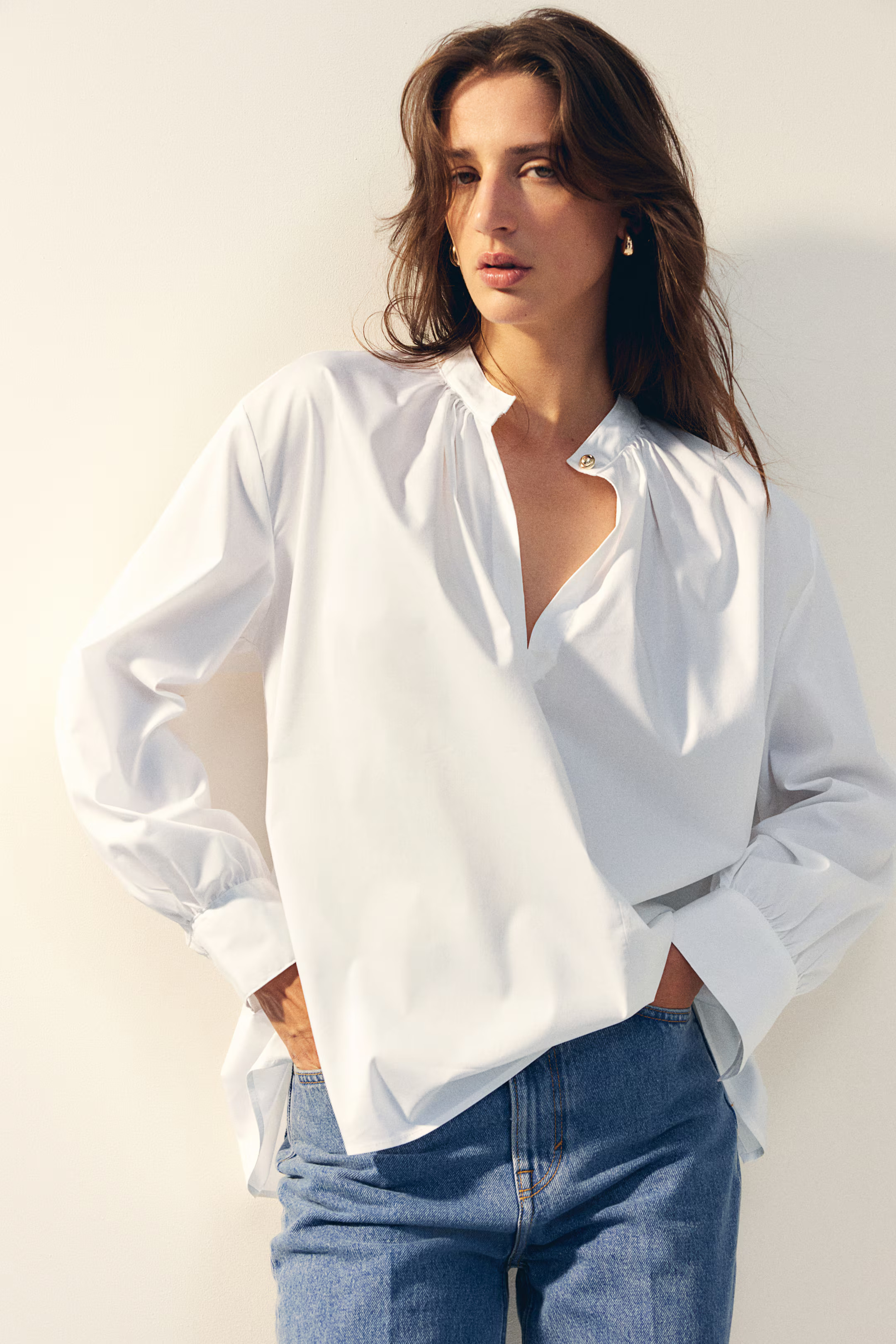Loose-fit Blouse | H&M (US + CA)
