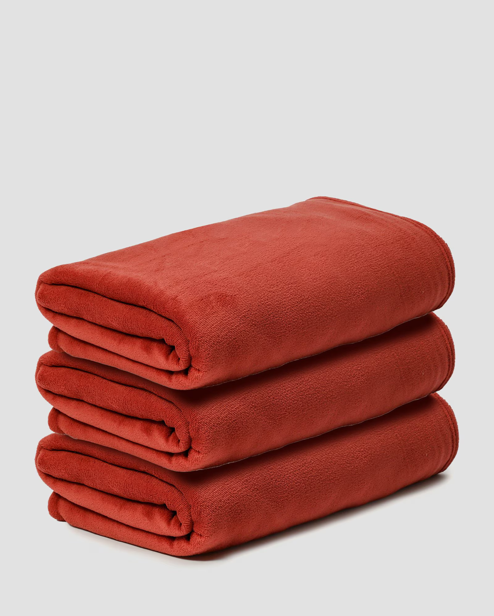 Kit manta casal 3 peças microfibra em fleece Gavi vermelha | Casa Riachuelo | Riachuelo (BR)