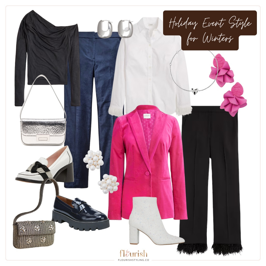 Winters, let’s bring the drama! These bold, crisp picks are ready to make an entrance. Think sharp lines, icy hues, and a touch of sparkle to light up your holiday nights.

#wintercolors #winterpalette #newyears

#LTKSeasonal #LTKParties #LTKHoliday