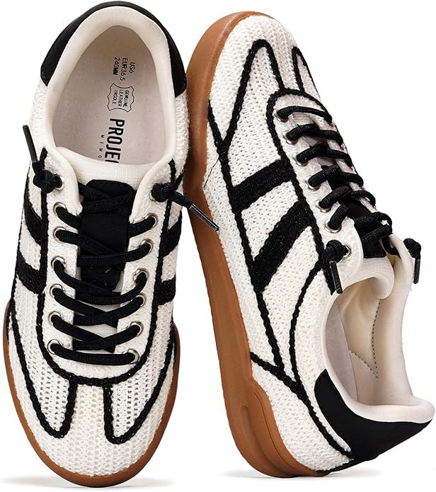 Project Cloud 100% Genuine Leather Casual Sneakers for Women - Memory Foam Insoles - Womens Shoes... | Amazon (US)