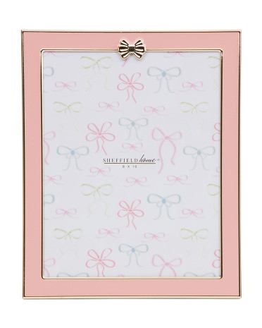 8x10 Table Top Picture Frame With Bow Detail | TJ Maxx