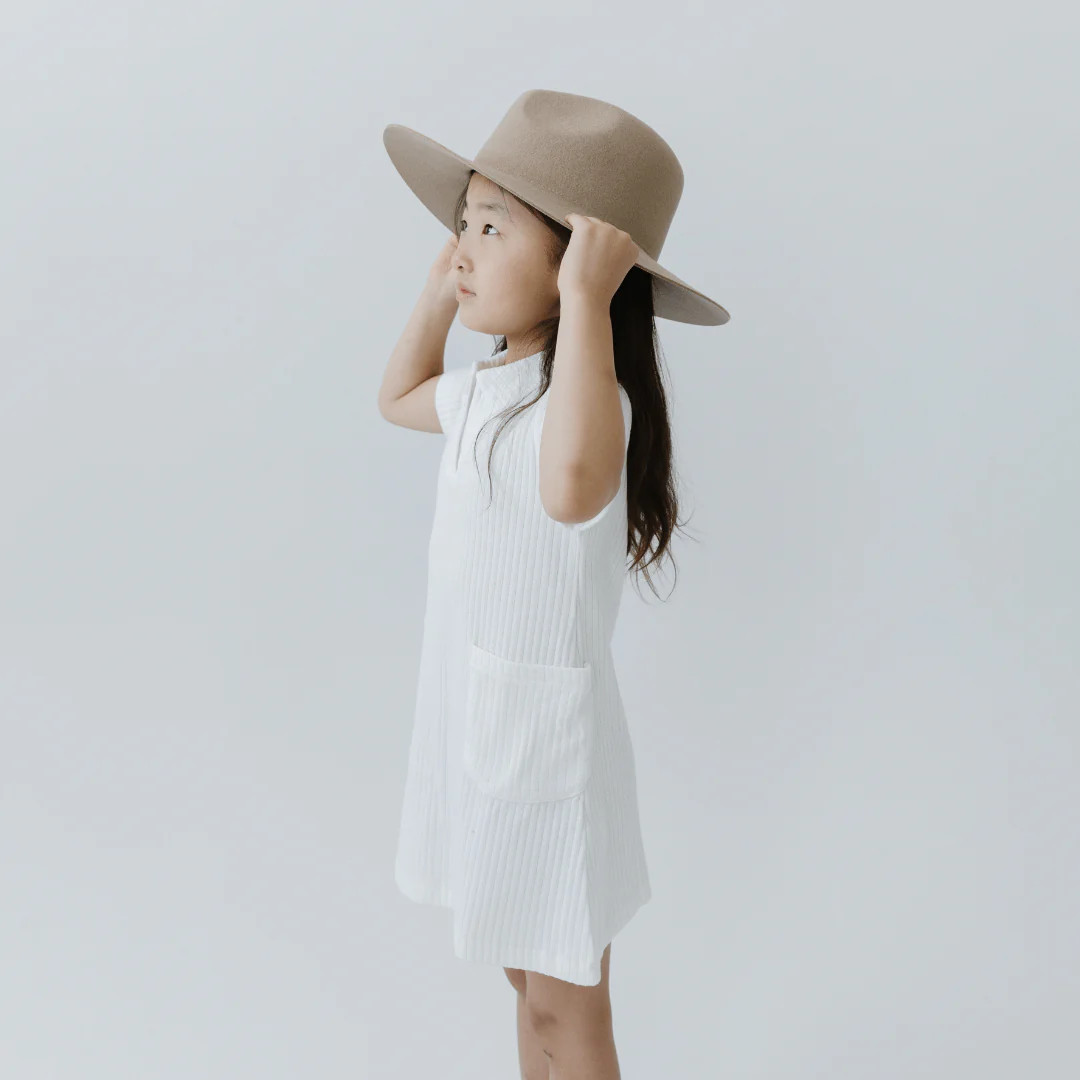 Kids Emma Wide Brim Fedora | Gigi Pip