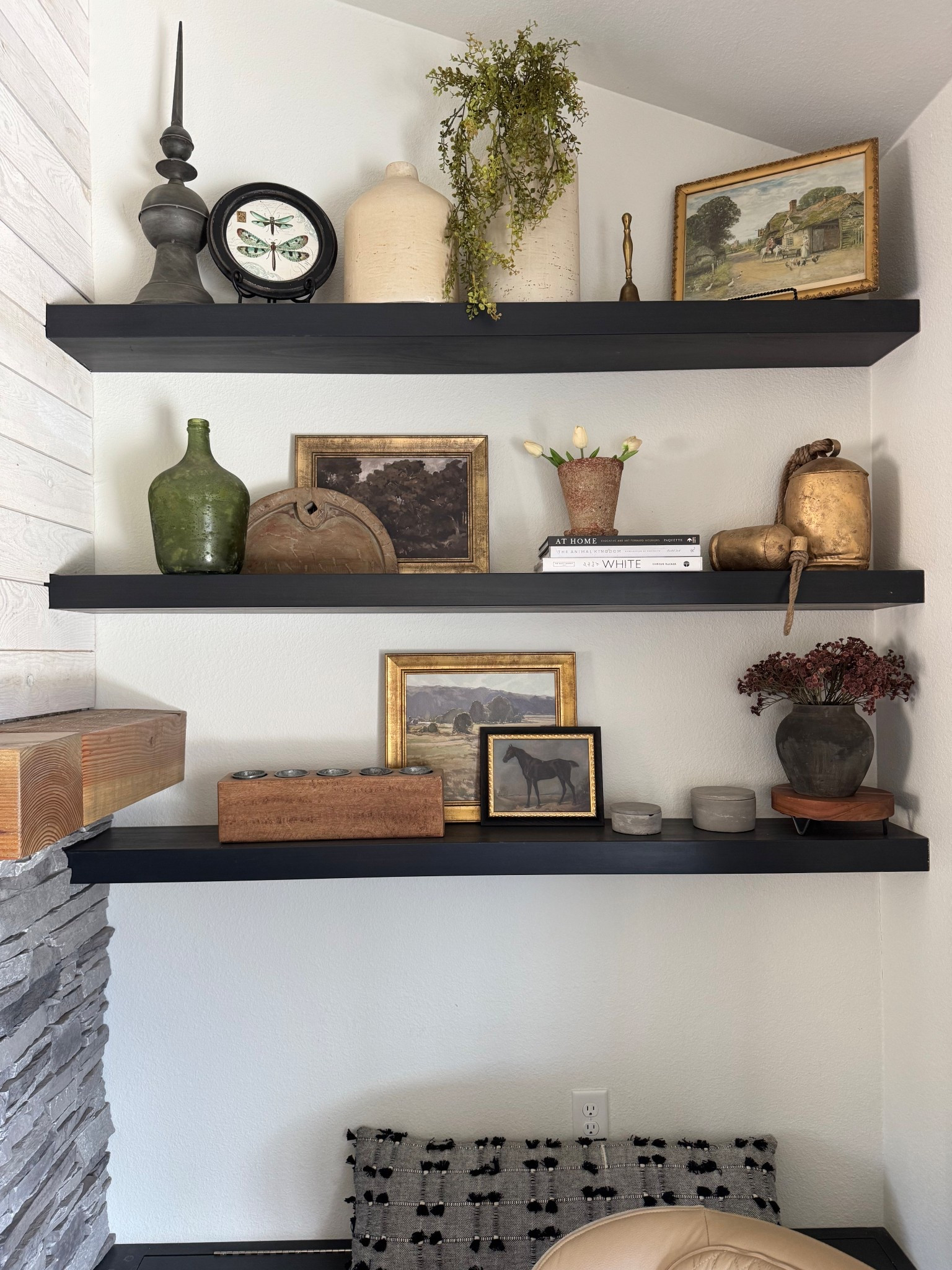 Shelf decor, vintage inspired home finds, target home, traditional home decor, shelf styling 

#LTKHome