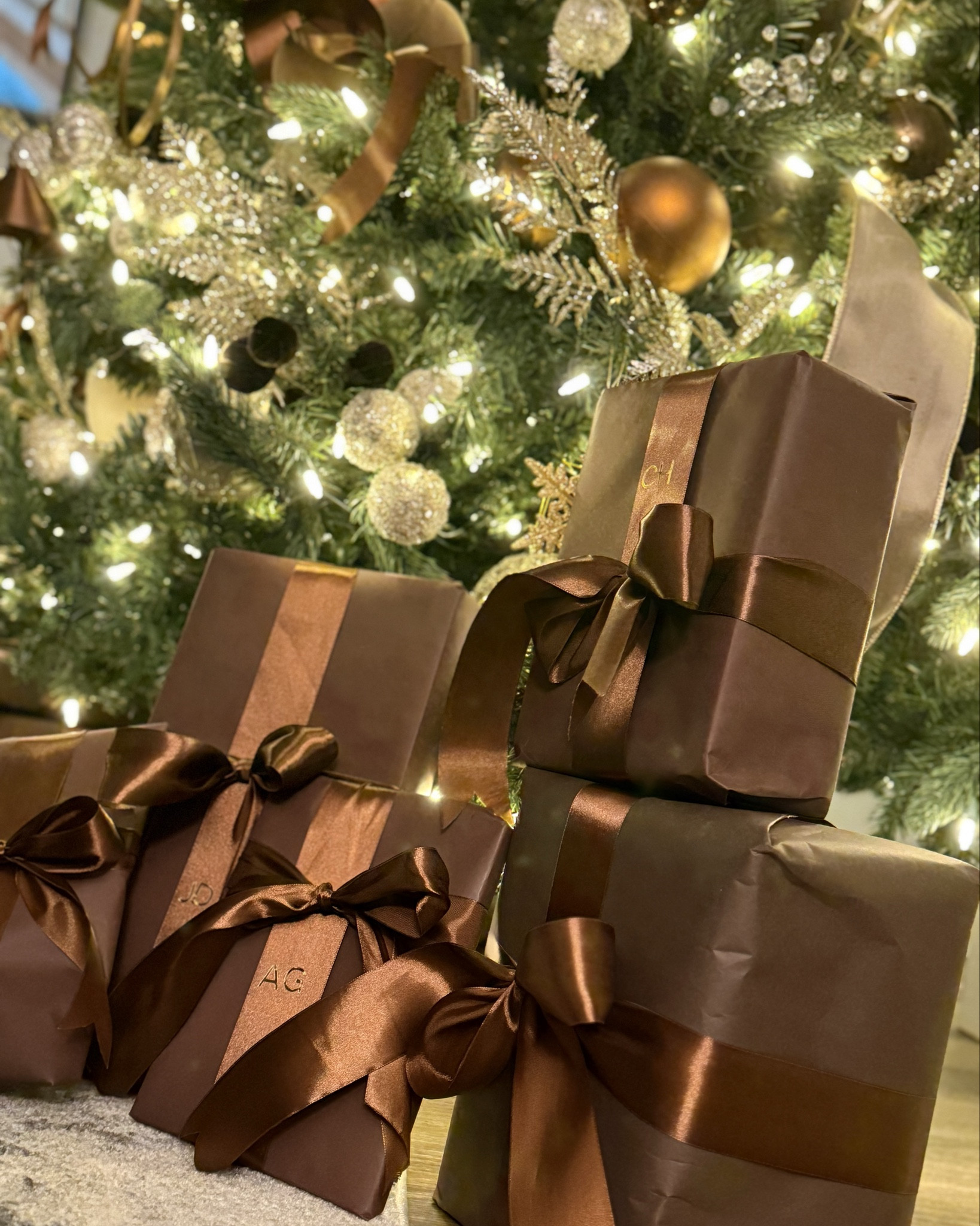 Chocolate brown matte paper with silky brown ribbon?! YES!

#LTKGiftGuide #LTKHoliday #LTKSeasonal