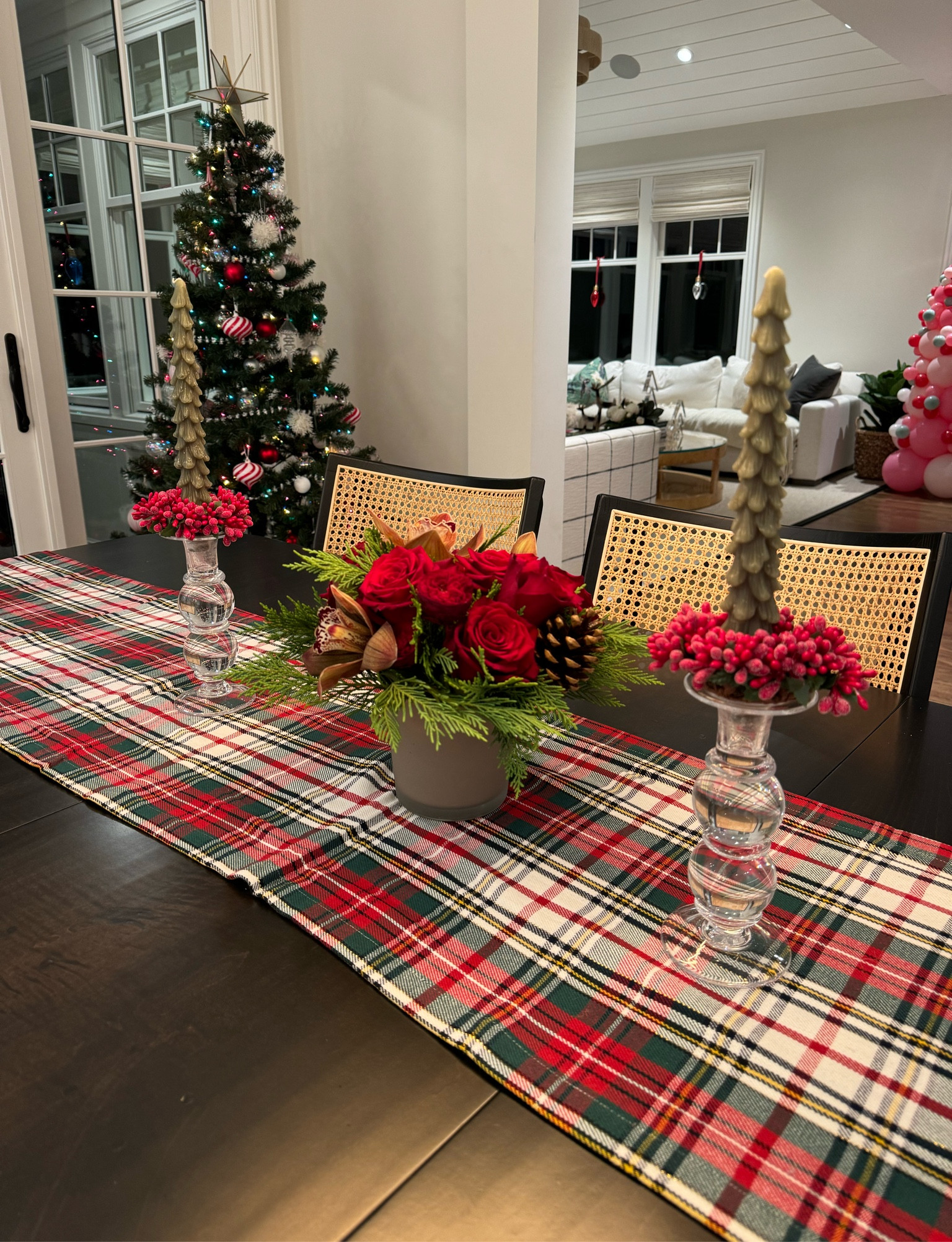 Transform your holiday gatherings into a winter wonderland with a touch of magic at the festive table! ✨ Let the joy of the season reflect in every detail. 🎄❄️✨

#LTKSeasonal #LTKhome #LTKHoliday