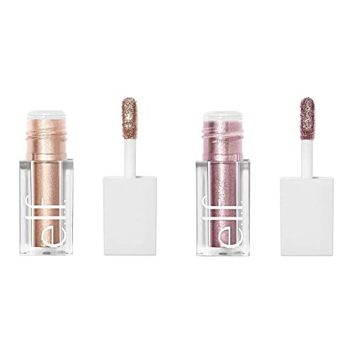 e.l.f. Liquid Metallic Eyeshadow, Gel Formula, High-Impact Multi-Dimensional Finish, One-Swipe Cover Liquid Metallic Eyeshadow, Gel Formula, High-Impact Multi-Dimensional Finish | Amazon (US)