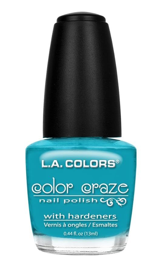 L.A. COLORS Color Craze Nail Polish, Sea Siren, 0.44 fl. oz., CNP433, (CNP433) | Amazon (US)