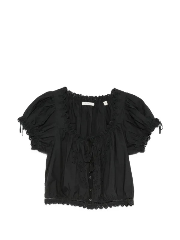 Nera broderie-anglaise blouse | Farfetch Global
