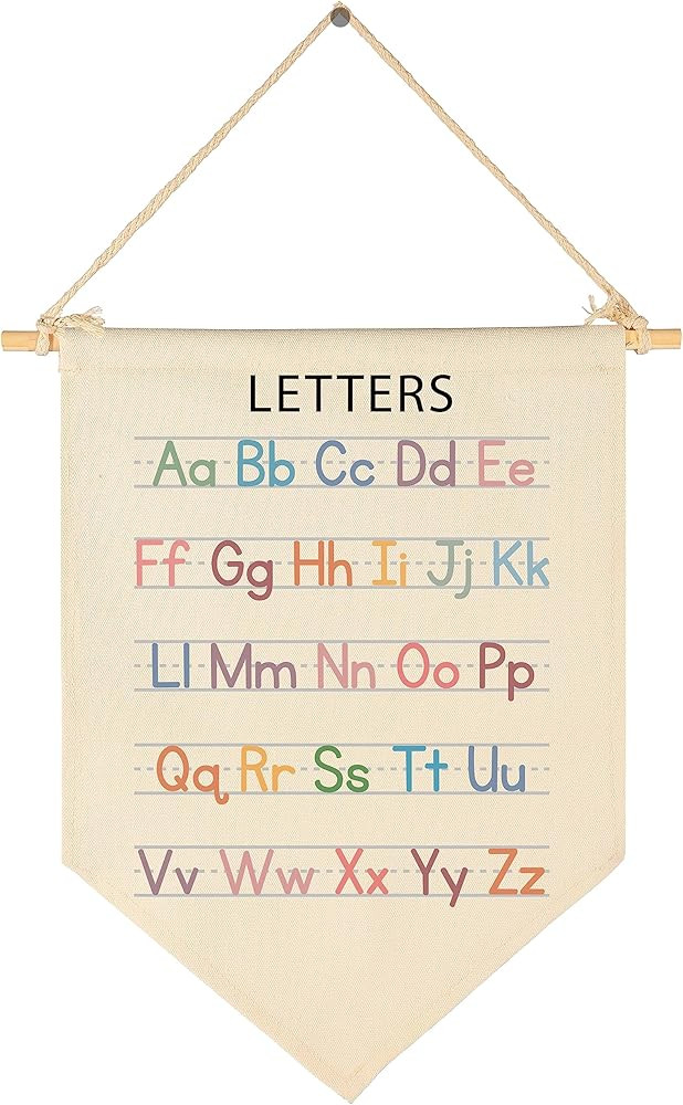 Classroom Decor-Homeschool Decor-Educational Flag Decor Gift for Kids Toddler Baby Boys Girls New... | Amazon (US)