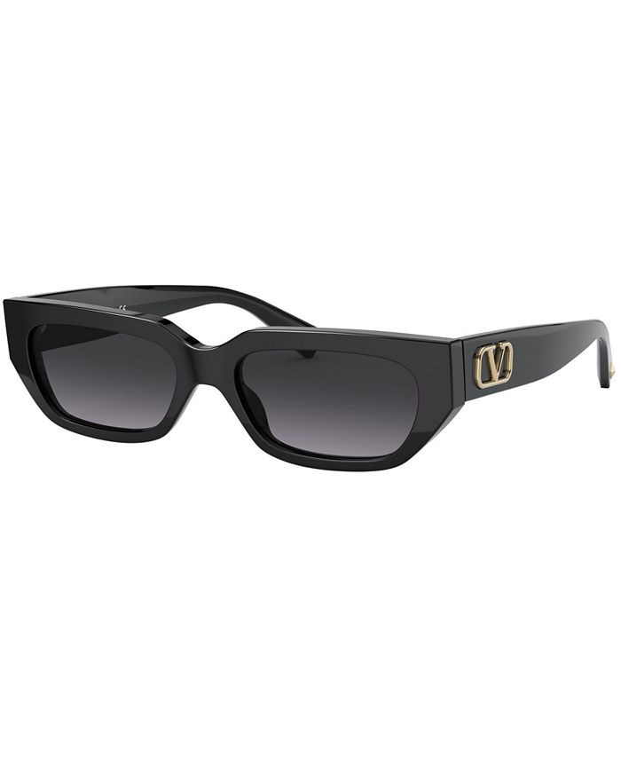 Valentino Sunglasses, VA4080 BLK GRD & Reviews - Sunglasses by Sunglass Hut - Handbags & Accessor... | Macys (US)