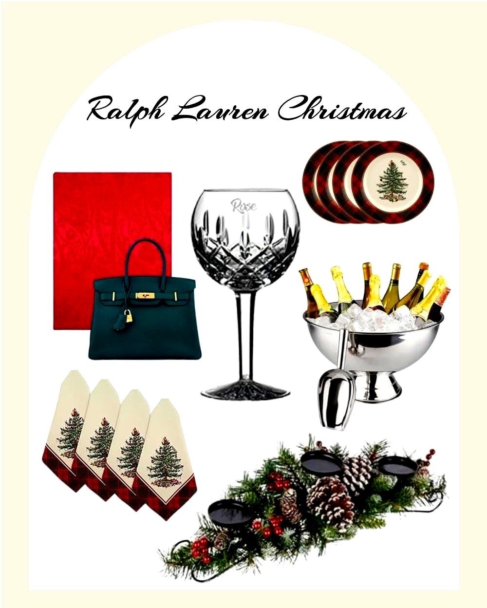 Create a Ralph Lauren Styled Christmas for less🎄 #tablescape #christmastablescape #holidaydecor #traditionalchristmas