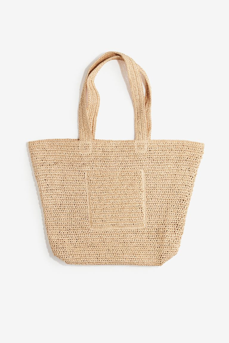 Straw Shopper - Beige - Men | H&M US | H&M (US + CA)